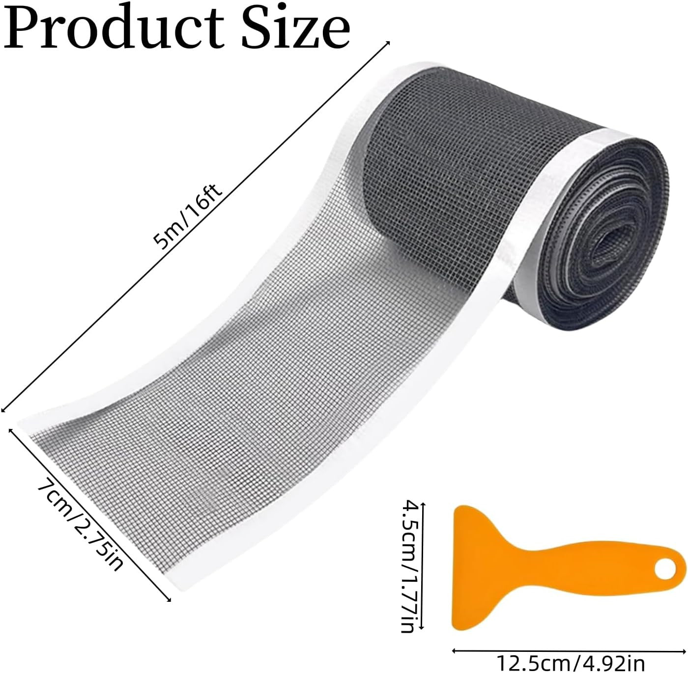 12cm Floor Drain Stickers - Disposable Hair Catcher Mesh