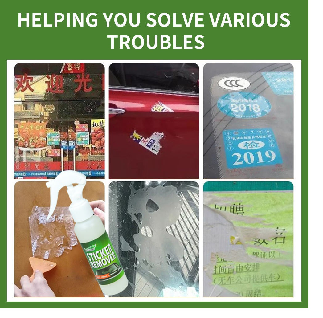 Effective Sticker Remover Spray for Easy Surface Cleaning