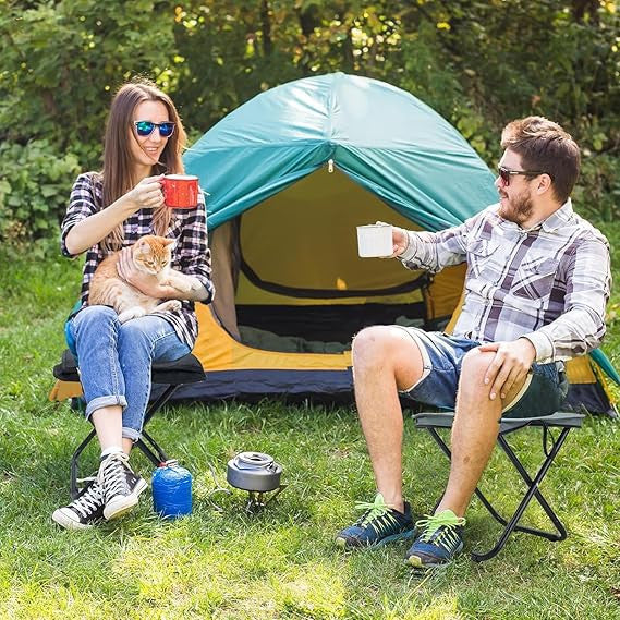 Compact Folding Stool Chair for Easy Storage and Portability