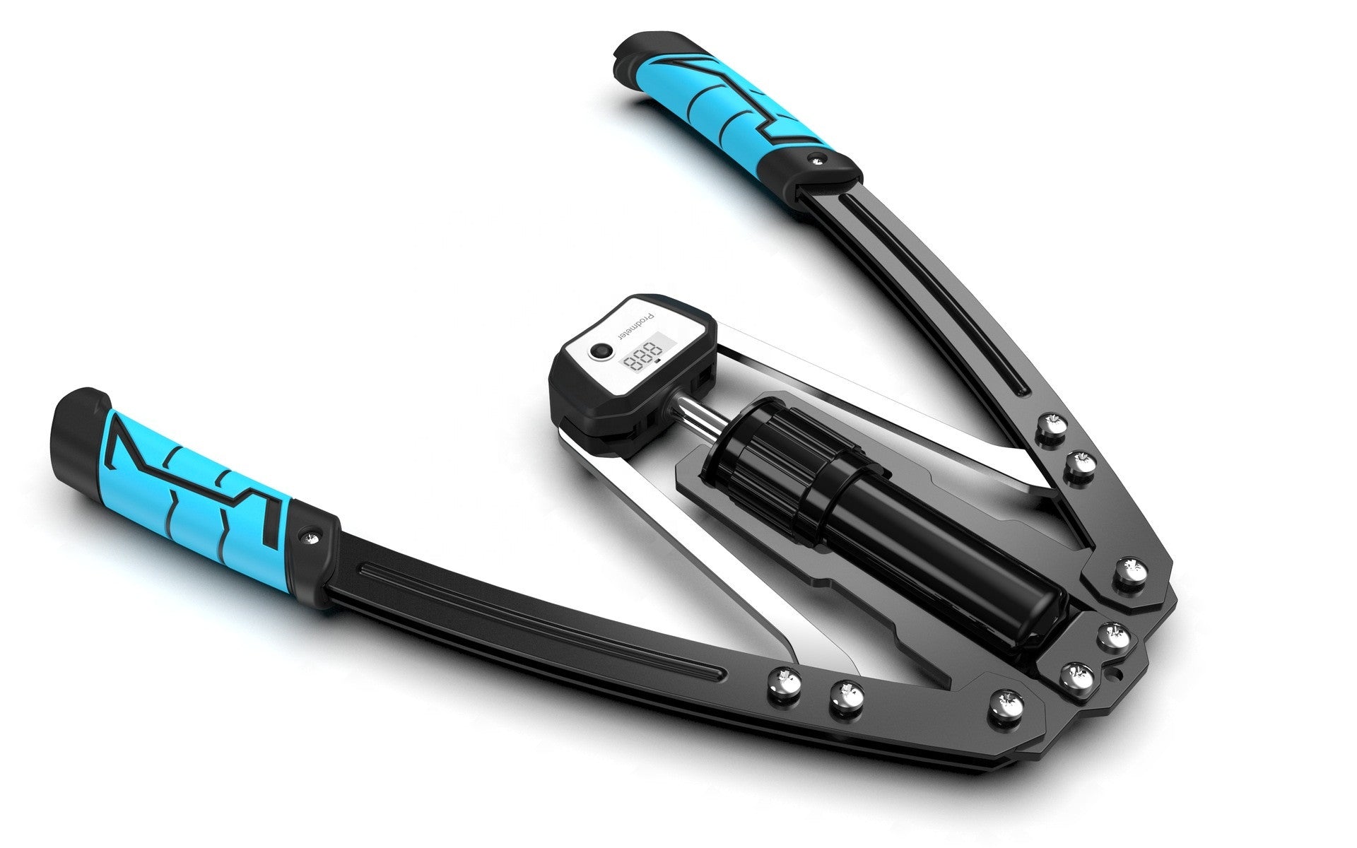 Hydraulic Arm Strengthener with Digital Counter - Multi-Functional Exercise Device