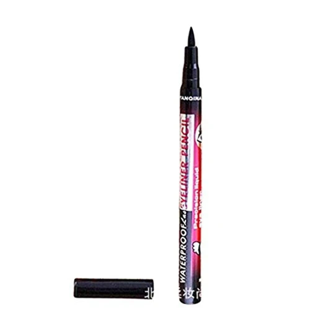 Mapperz Waterproof Black Eyeliner Pencil - 24H Smudge-Proof & Quick Dry - 1 Pc