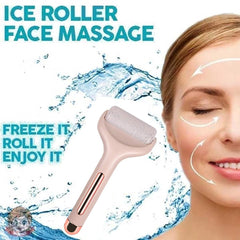 Flawless Ice Roller Face Massager for Skin Care & Anti-Aging