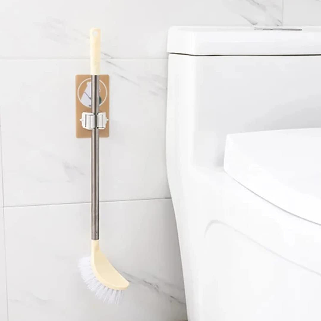 Cartoon Broom & Mop Holder Sticker - 1 Pc