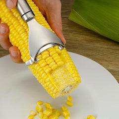 Premium Stainless Steel Corn Peeler for Quick, Easy Kernel Removal