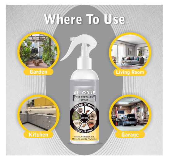 All-in-One Pest Repellent Spray for Complete Control