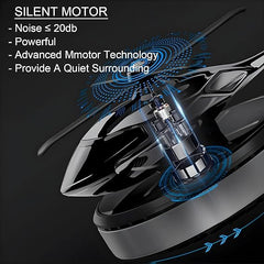 Helicopter Solar Car Freshener - Eco-Friendly Vehicle Fragrance