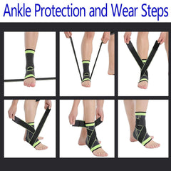 ComfortFit Ankle Support Brace for Plantar Fasciitis & Sprains