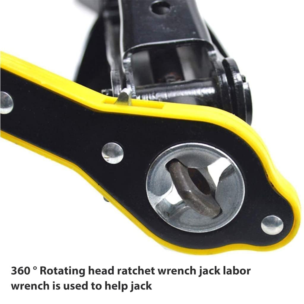 Universal Car Jack Ratchet Wrench for Easy Lifting