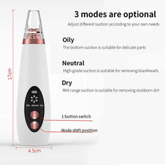 6-in-1 Multi-Function Blackhead Remover & Derma Suction Tool