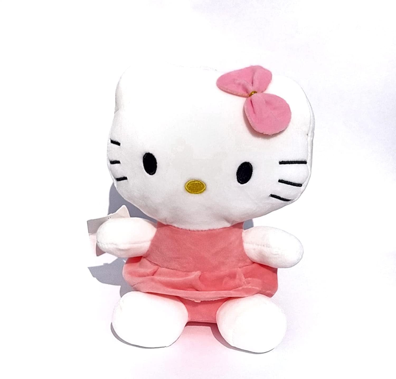 Pink Hello Kitty Soft Toy - Cuddly Plush Doll for All Ages