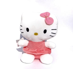 Pink Hello Kitty Soft Toy - Cuddly Plush Doll for All Ages