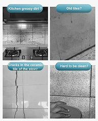 Dark Brown Marble Aluminum Foil Kitchen Stickers - Waterproof & Self-Adhesive