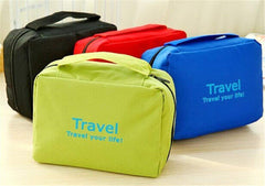 Travel Life Cosmetic & Wash Bag - Foldable Travel Pouch