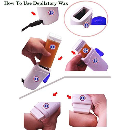 Orange Wax Cartridge Roll-On for Smooth Hair Removal (150g)