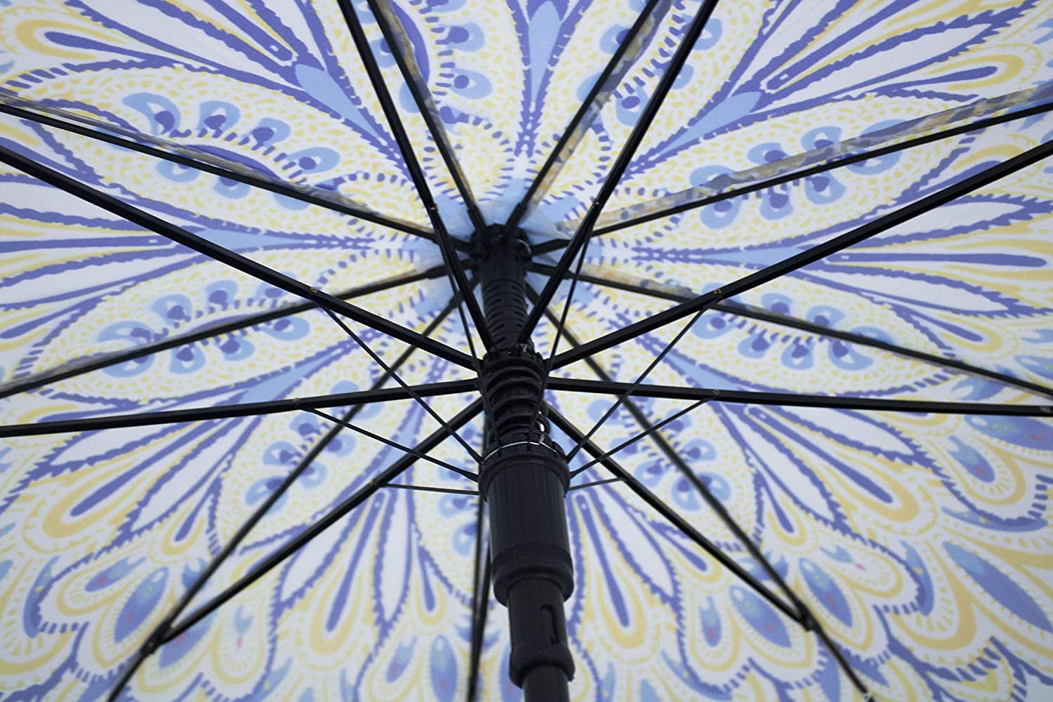 Multicolor Flower Print Umbrella for Kids & Adults - Rainproof & Stylish