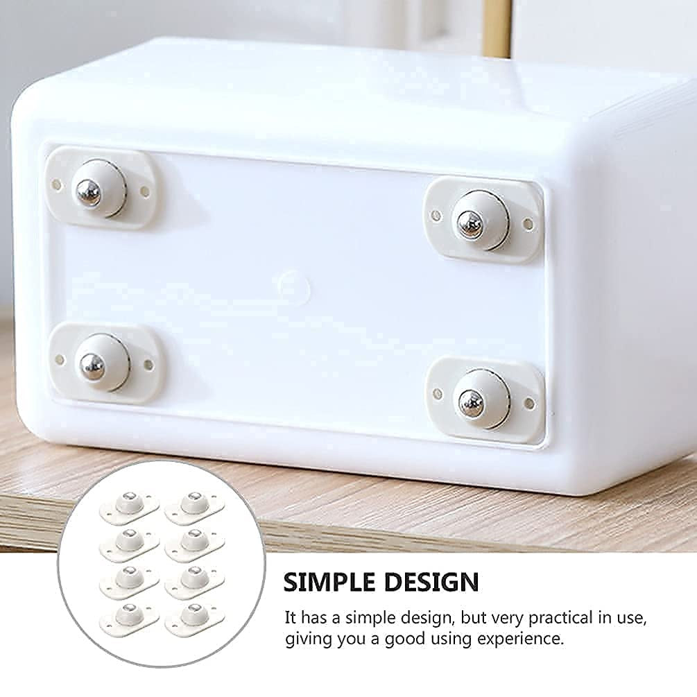 360° Swivel Casters Wheels for Furniture & Storage Boxes (4Pcs)