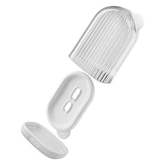 2-in-1 Travel Soap Case & Holder, Leakproof, Compact & Durable