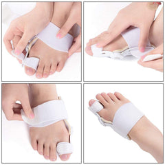 Toe Straightener Bunion Corrector Splint for Pain Relief & Foot Support