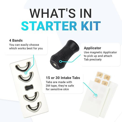 Breathing Nasal Strip Starter Kit - No Clip, No Strip
