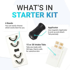 Breathing Nasal Strip Starter Kit - No Clip, No Strip