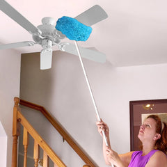 Fan Blade Cleaner Mop - Microfiber Feather Duster for Easy Fan Cleaning