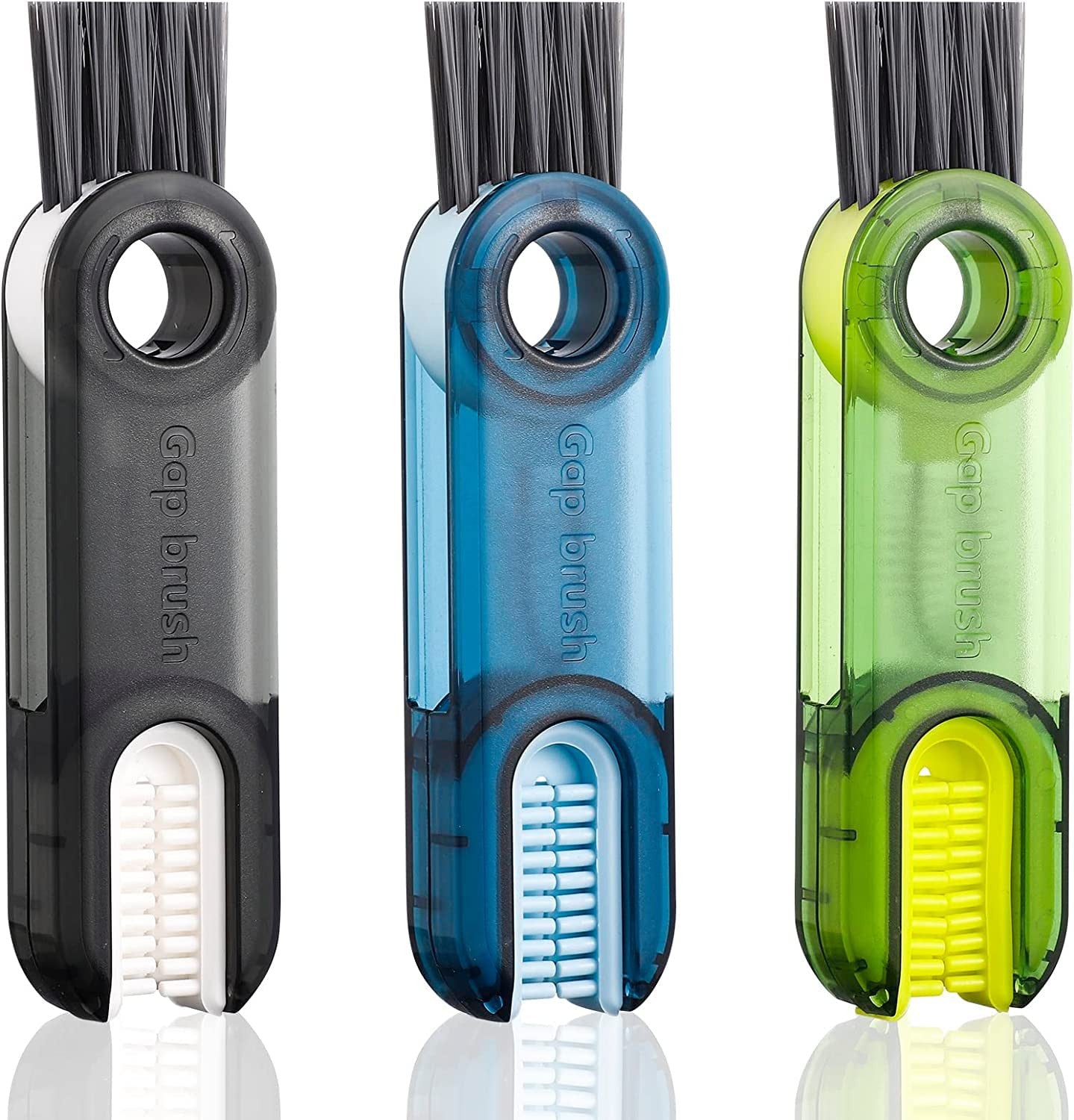 3-in-1 Multi-Function Cleaning Brush for Bottles, Cups & Grooves