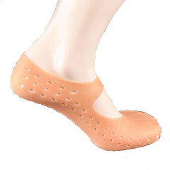 Silicone Full Heel Socks for Crack Prevention & Heel Softening