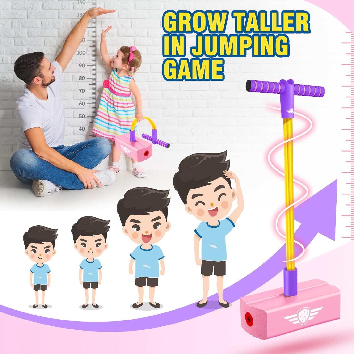 Kids Pogo Jumper Toy for Active Play and Fun