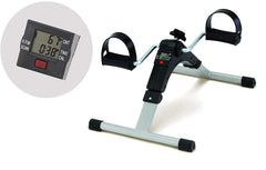 Foldable Mini Exercise Bike with LCD Display for Home & Office Workout