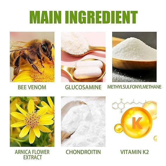 Bee Venom Pain Relief Cream for Fast, Natural Relief