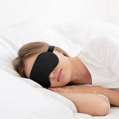 Mulberry Silk Eye Sleep Mask for Deep Rest & Travel Comfort