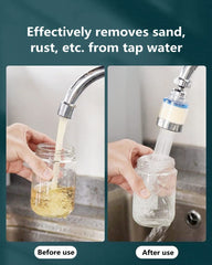 360° Rotating Water-Saving Faucet Filter with Sprayer