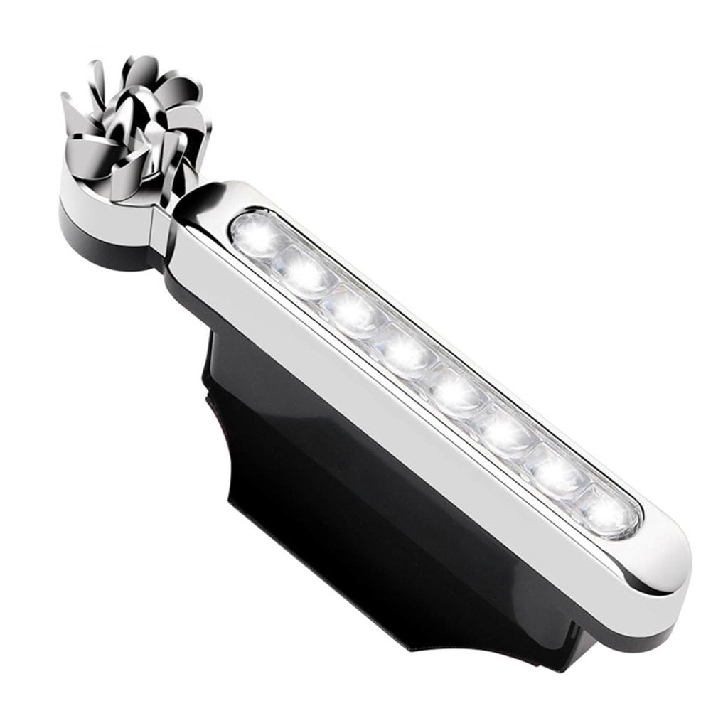 2Pcs Car Wind-Powered LED Daytime Running Lights – Universal Fog Lights (Blue/Red)