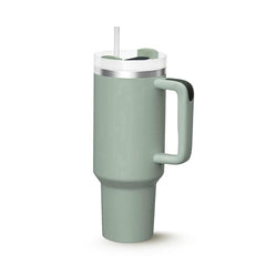 Bayleaf Heavy Vacuum Insulated Stainless Steel Tumbler with Handle