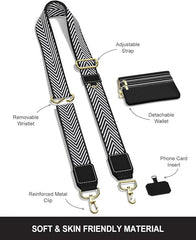 Adjustable Phone Strap with Zippered Wallet Pouch