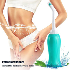 Portable Travel Bidet Bottle with Angled Nozzle Spray