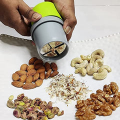 4-Blade Dry Fruit & Nut Cutter Slicer for Easy Prep