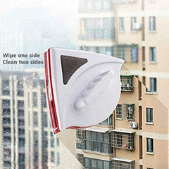 Magnetic Double-Sided Glass Cleaner with Safety Rope and Adjustable Force