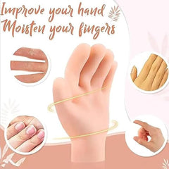 Silicone Moisturizing Gloves for Soft, Hydrated Skin