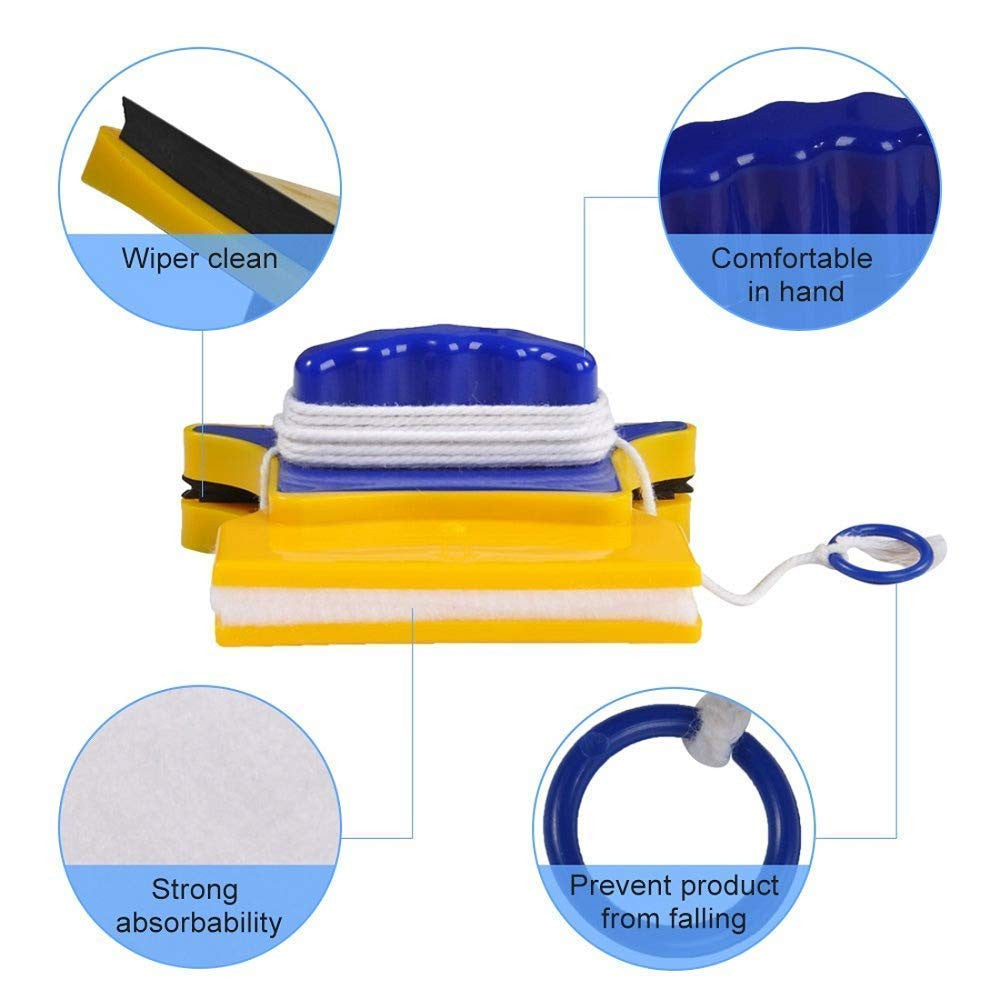 Magnetic Double-Side Glass Cleaner for Windows and Glass Doors