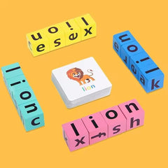 Time Puzzle Word Race Cube - Spelling & Puzzle Challenge