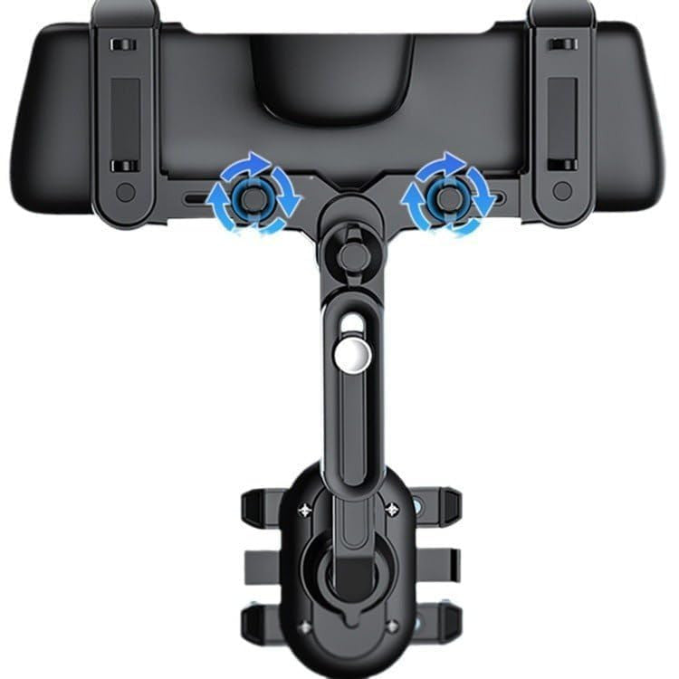 360° Rotatable & Retractable Mirror Phone Holder for Car