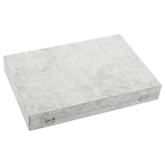 Elegant Velvet Lockable Jewelry Box for Travel and Home Storage