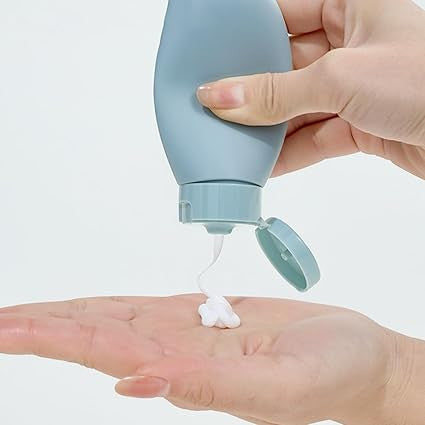 3-Pack Portable Travel Bottles for Cosmetics and Liquids