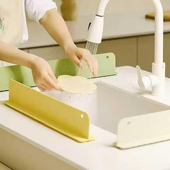 Silicone Sink Splash Guard Set with Suction Cups – 2 Pieces