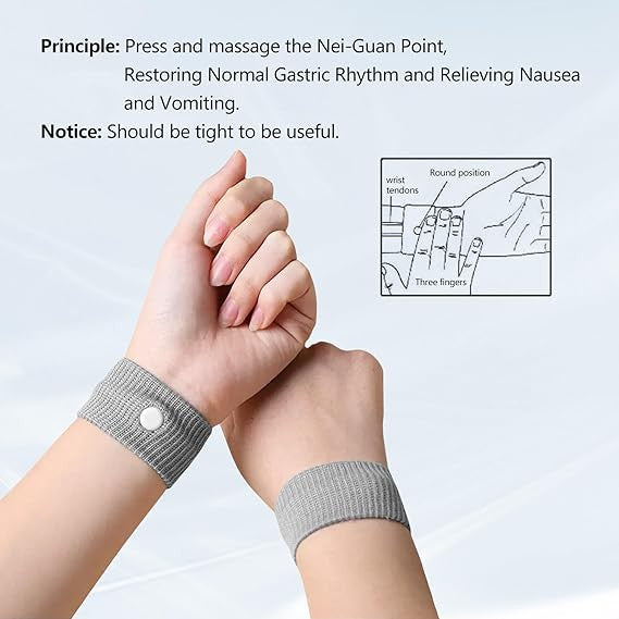 Motion Sickness Relief Belt Pair – 1 Pair