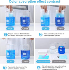 Color Catcher Laundry Detergent Sheets for Preventing Color Mixing