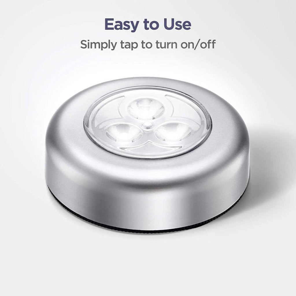Wireless LED Stick Lamp – Battery-Powered Touch Night Light for Home & Office