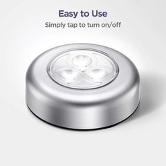 Wireless LED Stick Lamp – Battery-Powered Touch Night Light for Home & Office