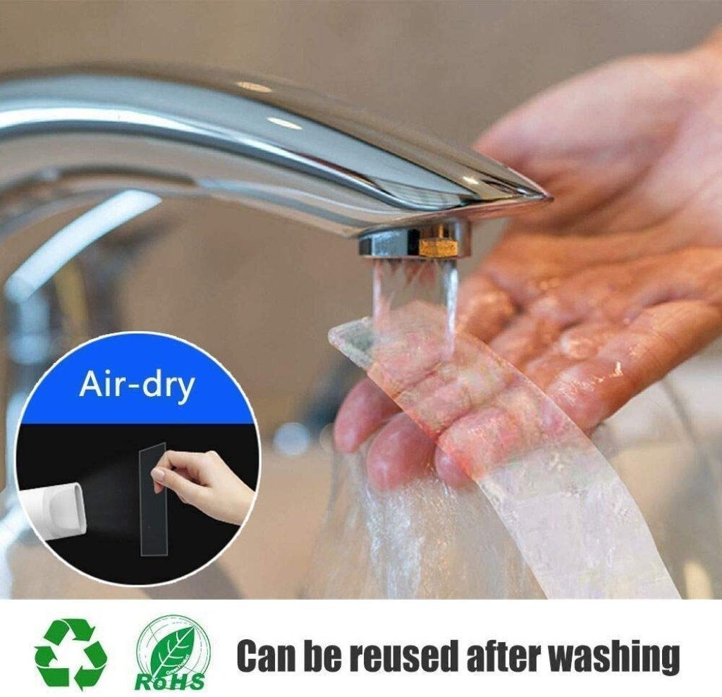 Heavy Duty Double-Sided Silicone Grip Tape – 3M, Heat-Resistant, Reusable, Anti-Slip